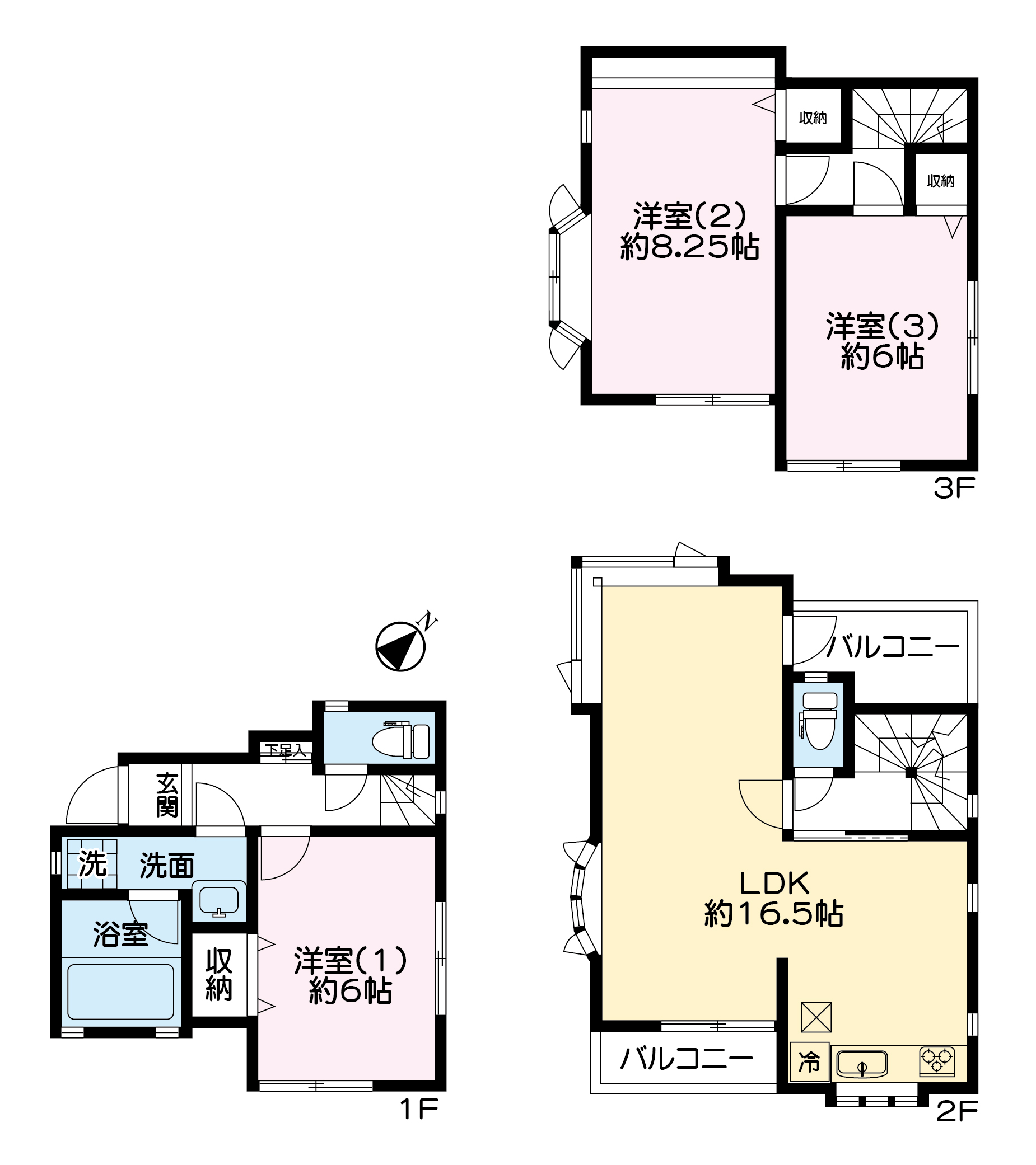 間取図（平面図）　
